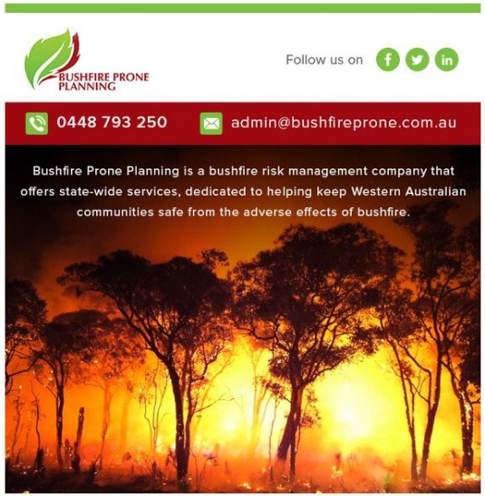 Bushfire Prone