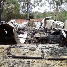 Bushfire shed